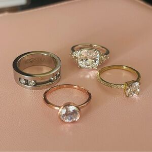 Bundle 4 rings size 7